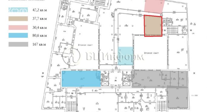 Аренда офиса 37.7 м², набережная Макарова - фото 3