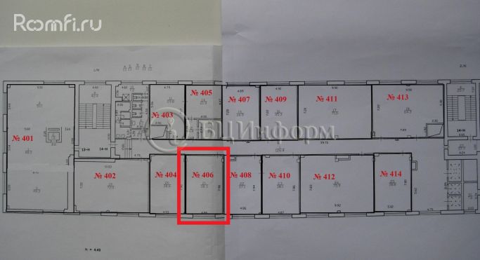Аренда офиса 38.3 м², проспект Обуховской Обороны - фото 4