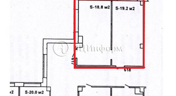 Аренда офиса 38 м², Бумажная улица - фото 4