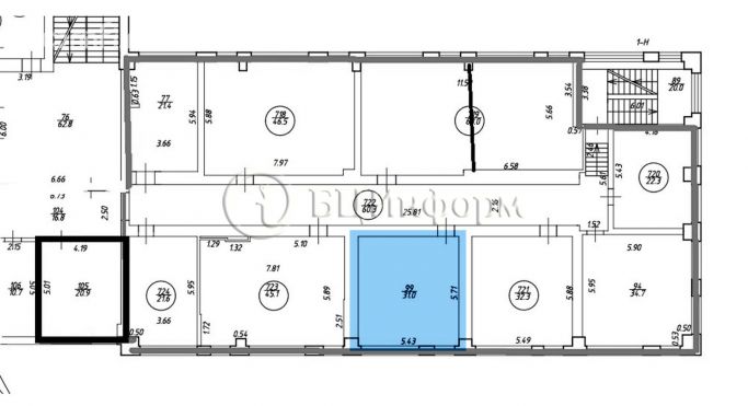 Аренда офиса 31 м², Левашовский проспект - фото 4