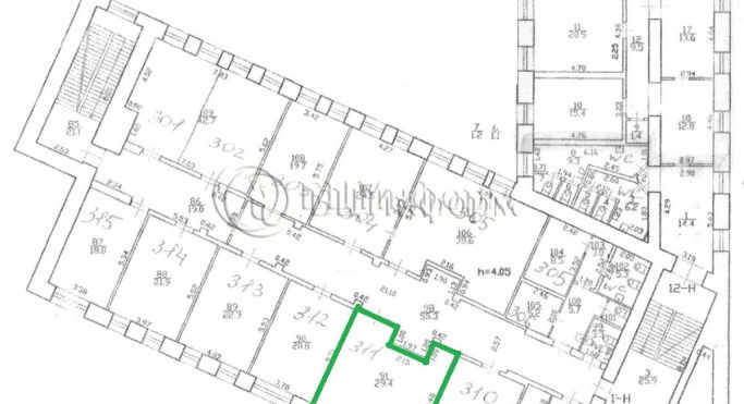 Аренда офиса 29.4 м², Большой Сампсониевский проспект - фото 4