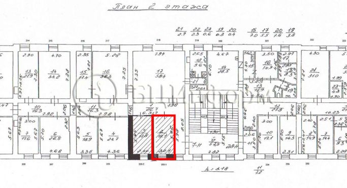 Аренда офиса 19.1 м², набережная канала Грибоедова - фото 3
