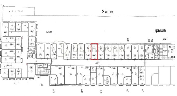 Аренда офиса 17.7 м², Бухарестская улица - фото 4