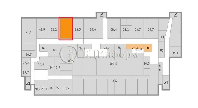 Аренда офиса 81 м², Бумажная улица - фото 5
