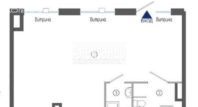 Аренда торгового помещения 47 м², Чудовская улица - фото 2