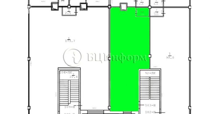 Аренда помещения свободного назначения 84.3 м², Заневский проспект - фото 2