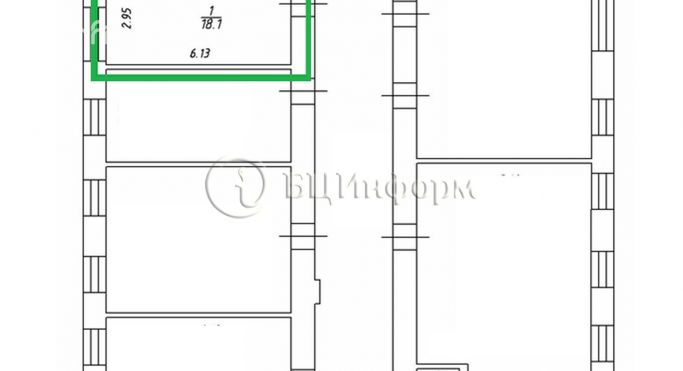 Аренда офиса 18.1 м², Невский проспект - фото 2