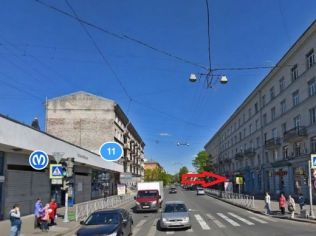 Аренда помещения свободного назначения 91.3 м2 в торгово-офисном комплексе, метро Елизаровская