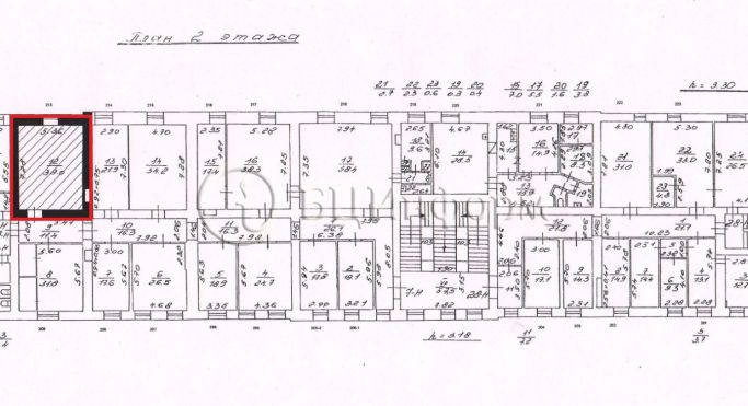Аренда офиса 39 м², набережная канала Грибоедова - фото 3