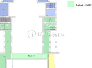 Аренда помещения свободного назначения 3080.9 м²