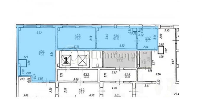 Аренда офиса 96 м², проспект Обуховской Обороны - фото 5