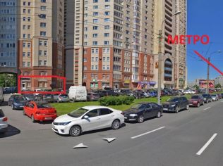 Аренда помещения свободного назначения 90 м2 в торгово-офисном комплексе, метро Пионерская