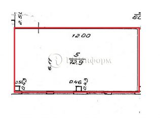 Аренда производственного помещения 72.9 м²