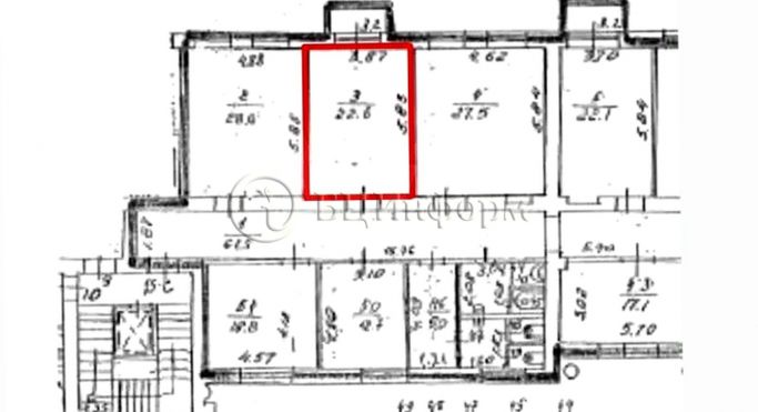 Аренда офиса 22.6 м², Автовская улица - фото 4
