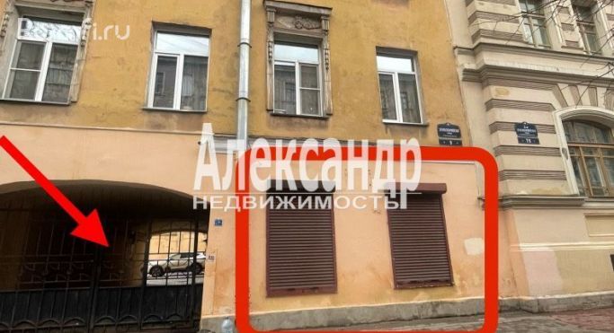 Продажа торгового помещения 44.9 м², 3-я Красноармейская улица - фото 1