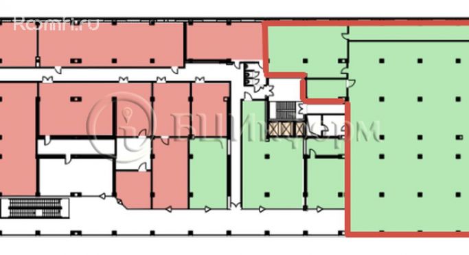 Аренда торгового помещения 1476.6 м², улица Седова - фото 1