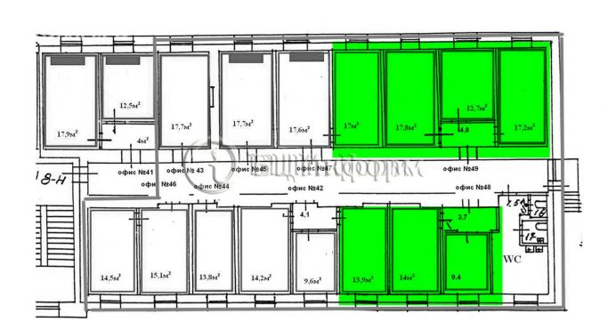 Аренда офиса 112.3 м², Суворовский проспект - фото 3