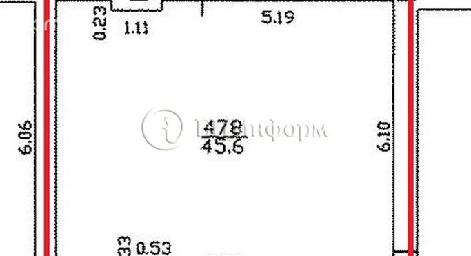 Аренда офиса 45.6 м², Межевой канал - фото 5