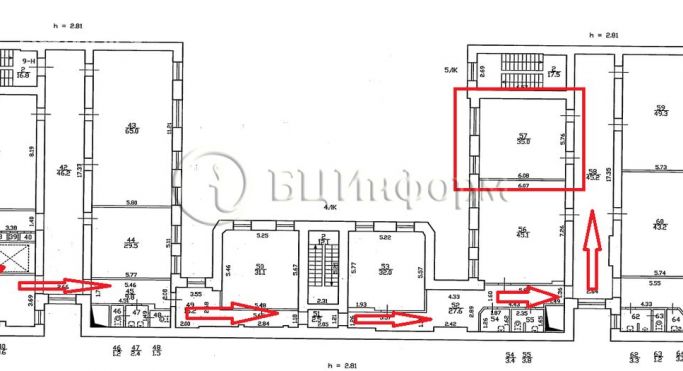 Аренда офиса 35 м², Невский проспект - фото 2