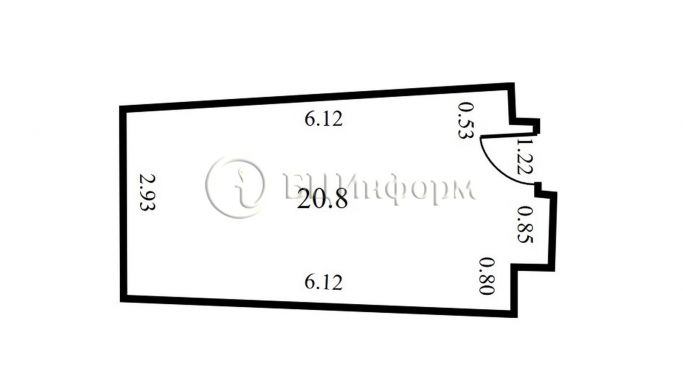 Аренда офиса 20.8 м², Финляндский проспект - фото 3