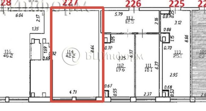 Аренда офиса 42.2 м², проспект Обуховской Обороны - фото 5