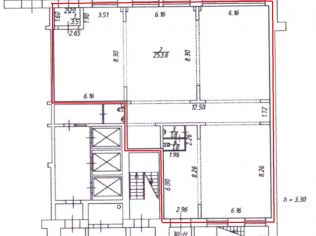 Аренда торгового помещения 260.7 м²