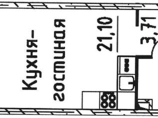 Продажа помещения свободного назначения 27.6 м²