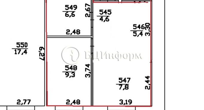 Аренда офиса 33.7 м², Шпалерная улица - фото 4