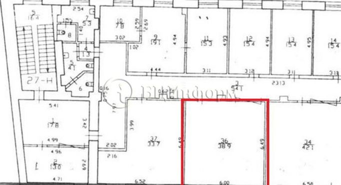Аренда офиса 38.9 м², улица Марата - фото 4