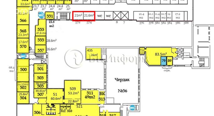 Аренда офиса 42.6 м², 10-я линия Васильевского острова - фото 5