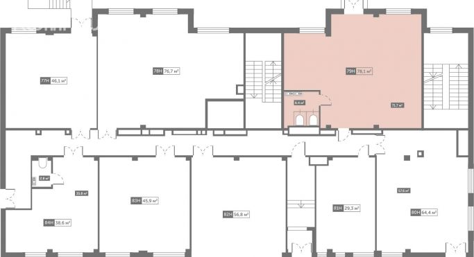 Продажа помещения свободного назначения 78.1 м², Фермское шоссе - фото 2