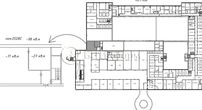 Аренда помещения свободного назначения 98 м², Краснопутиловская улица - фото 5