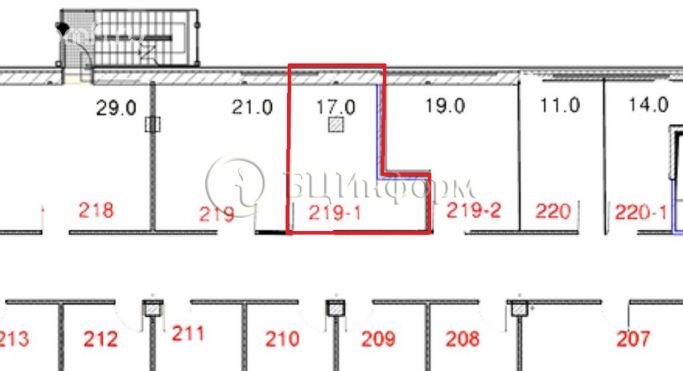 Аренда офиса 17 м², проспект Маршала Блюхера - фото 3