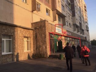 Продажа торгового помещения 237 м2 в жилом доме, метро Обухово