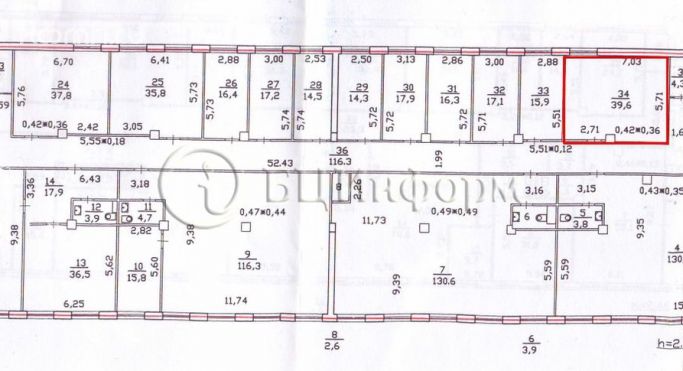 Аренда офиса 39.6 м², проспект Обуховской Обороны - фото 4