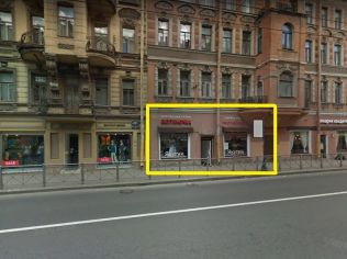 Аренда торгового помещения 89 м2 в офисно-жилом комплексе, метро Спортивная