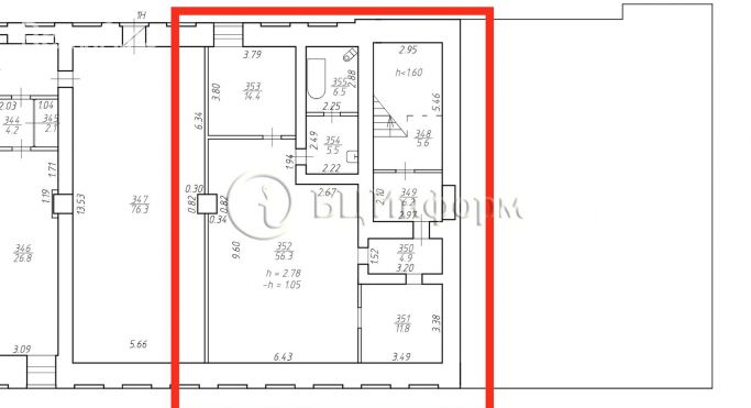 Аренда помещения свободного назначения 100 м², 24-я линия Васильевского острова - фото 4