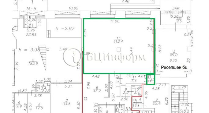 Аренда помещения свободного назначения 115 м², улица Академика Павлова - фото 4