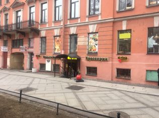 Аренда помещения свободного назначения 163 м2, метро Василеостровская