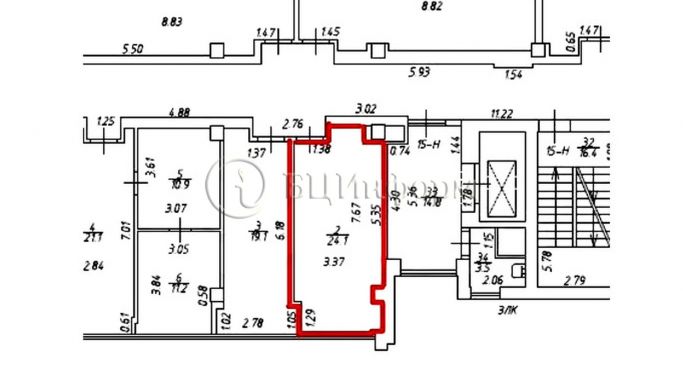 Аренда офиса 24.1 м², проспект Юрия Гагарина - фото 4