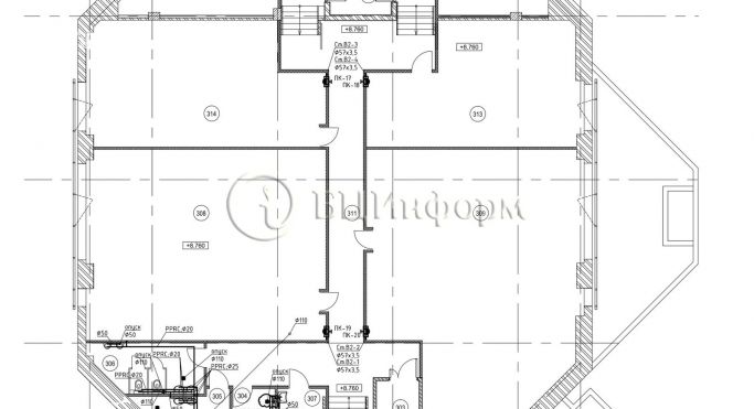 Аренда офиса 560.1 м², Большой проспект Васильевского острова - фото 4