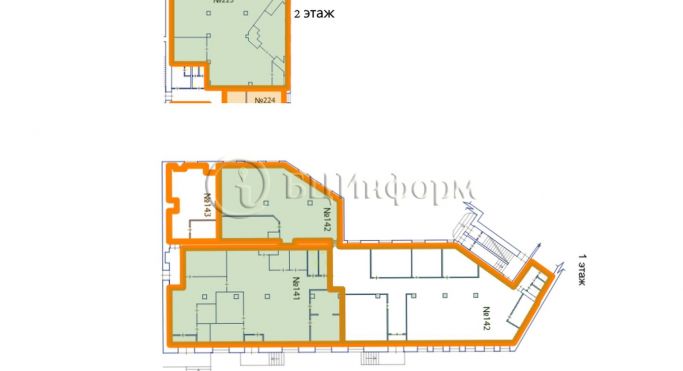 Аренда офиса 563.5 м², Воронежская улица - фото 2