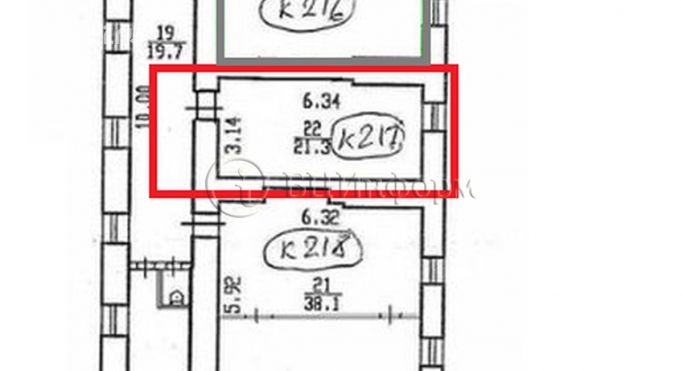 Аренда офиса 21.3 м², Кондратьевский проспект - фото 3