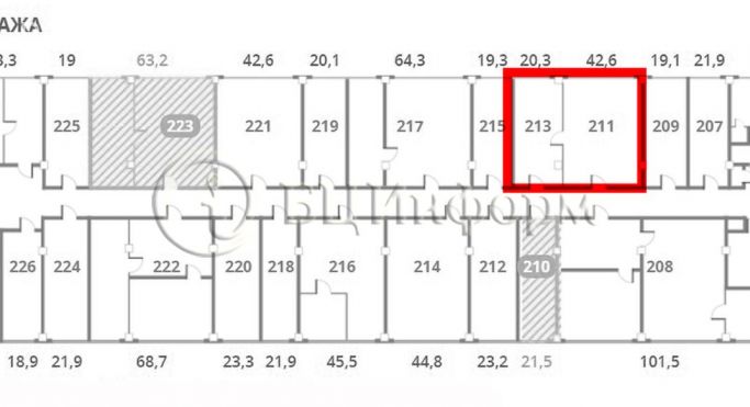 Аренда офиса 62.9 м², Смоленская улица - фото 5