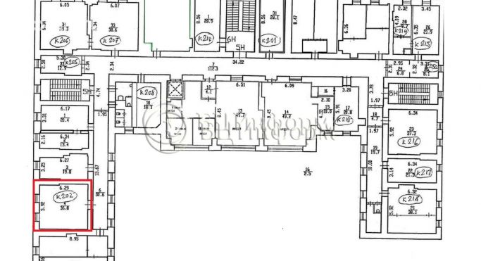 Аренда офиса 36.8 м², Кондратьевский проспект - фото 2