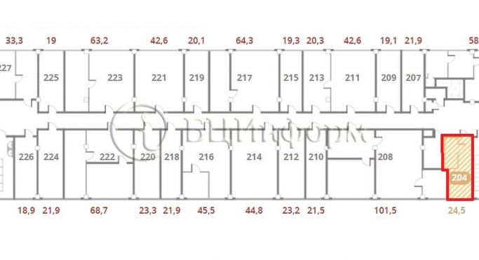 Аренда офиса 24.5 м², Смоленская улица - фото 4
