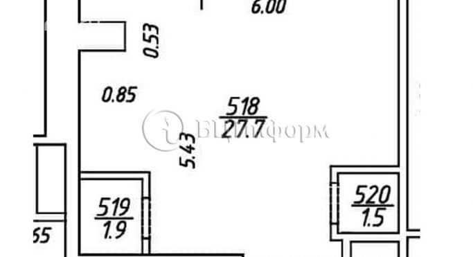 Аренда торгового помещения 31 м², улица Типанова - фото 3