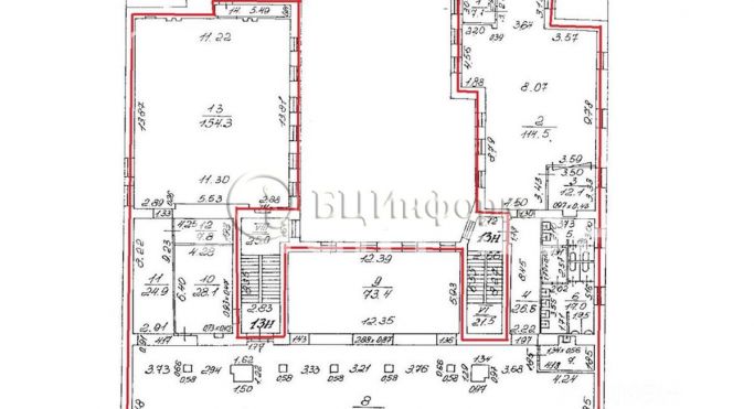 Аренда офиса 711.1 м², улица Жуковского - фото 4