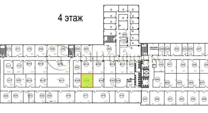 Аренда офиса 41 м², Стародеревенская улица - фото 5
