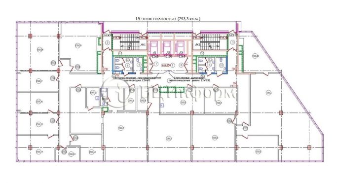 Аренда офиса 793.3 м², Пулковское шоссе - фото 4